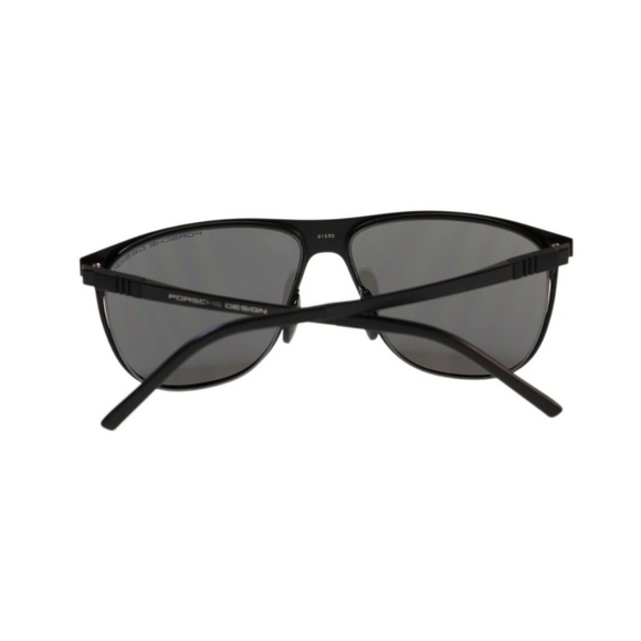 Porsche Design Sunglasses - P'8609-A Black/Mirror 58-14-140 - Picture 3 of 5